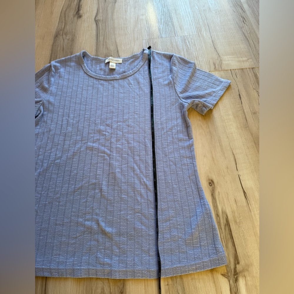 Vintage America Light Blue Short Sleeve Tee - Picture 4 of 5